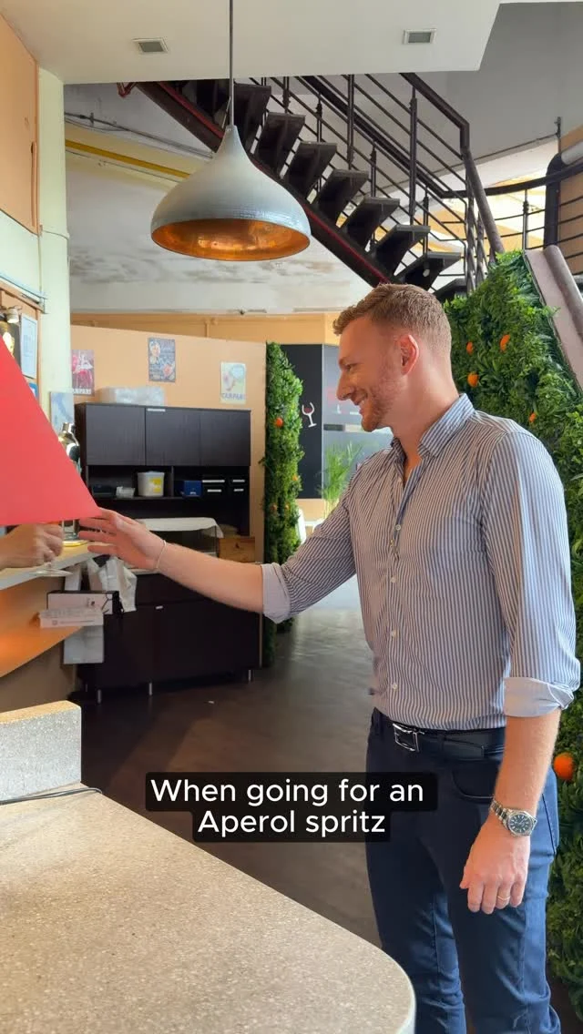 A quick PSA for anyone ordering Aperol spritzes at restaurants: Please watch this video. It might just save your life. 
.
.
#KitchenComedy #FunnyVideo #ViralVideos #RestaurantLife #ServiceIndustry