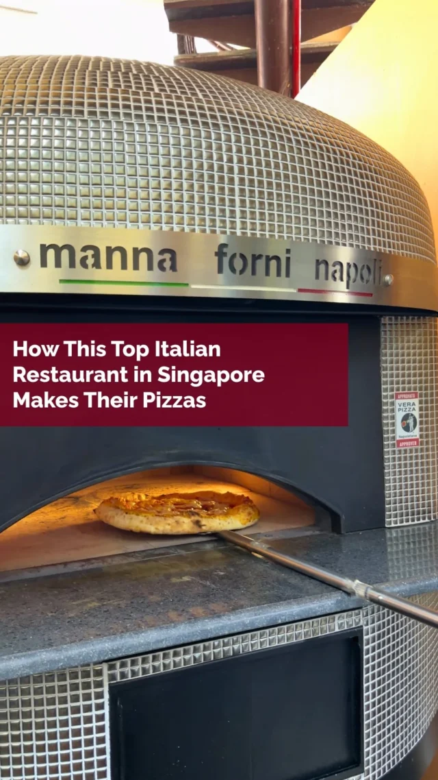 Pizzas at Rosso Vino just got a serious upgrade 🍕🔥 All thanks to our brand-new Manna Forni pizza oven, shipped all the way from Italy 🇮🇹

It reaches a scorching 420°C and takes our pizzas from oven to plate in just 90 seconds. The result? That perfect Neapolitan-style crust: light, airy and beautifully charred.

Here’s a little behind-the-scenes look at how we make our famous Pizza Margherita, Neapolitan style, right here at Rosso Vino!

#ItalianRestaurantSingapore #Pizza #SingaporeRestaurant #SGRestaurant