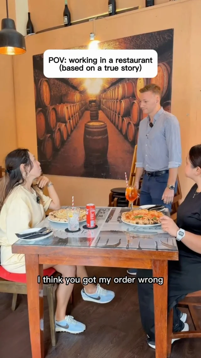 We promise to be more careful next time 🙏
.
#KitchenComedy #FunnyVideo #Viralvideos #RestaurantLife #RestaurantContent